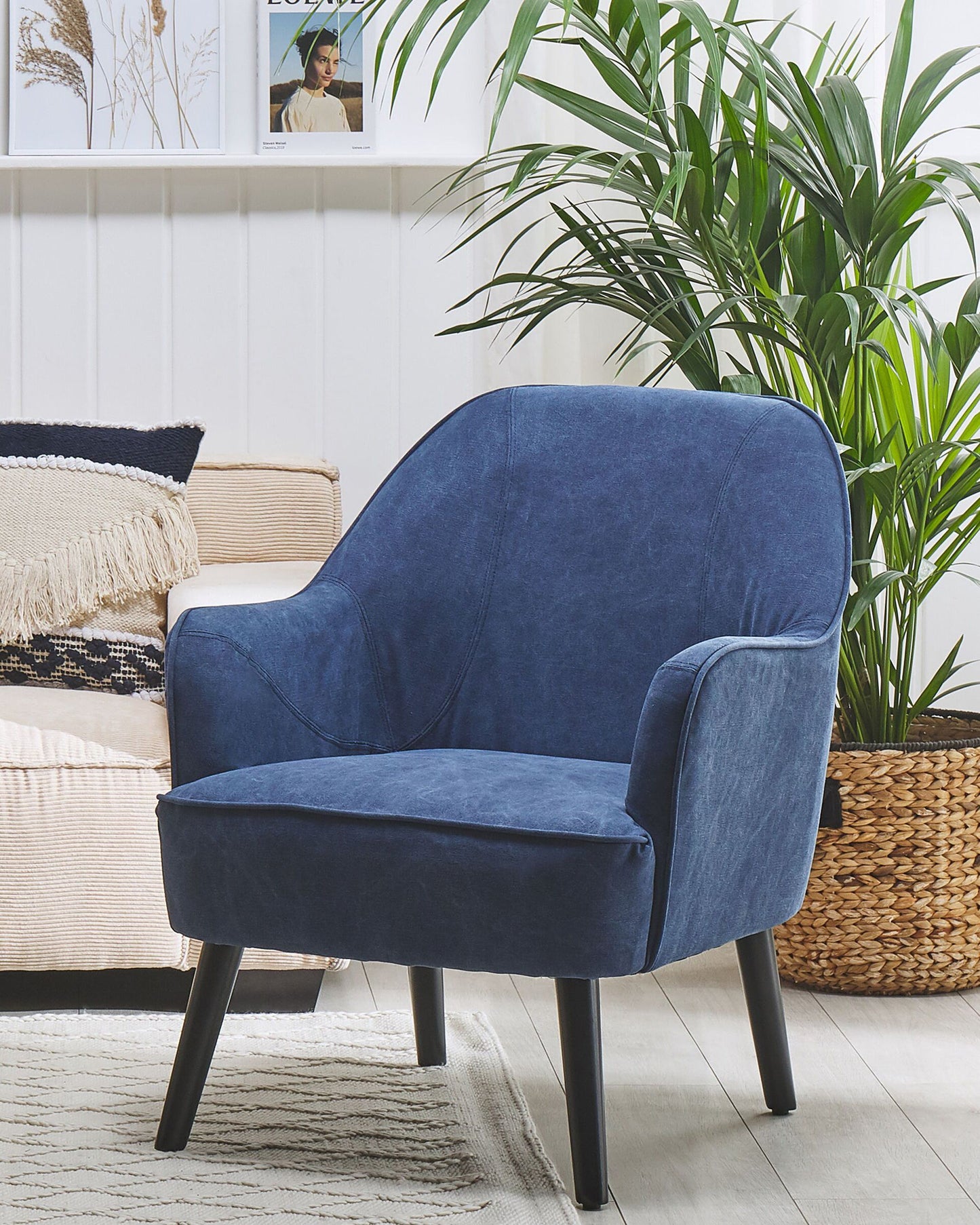 Sessel Marineblau LOKEN