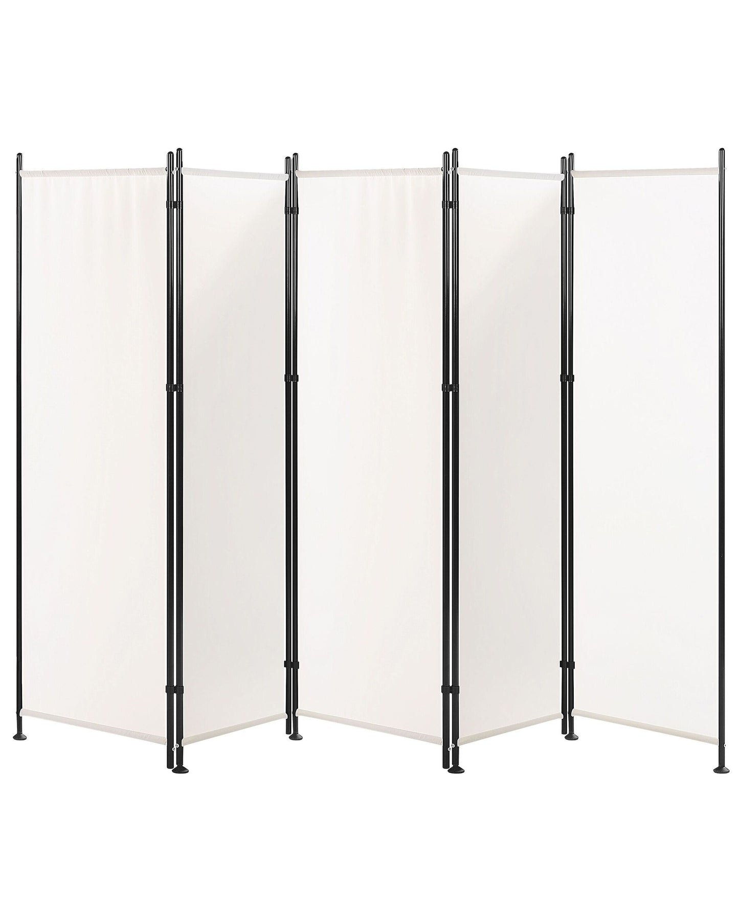 Raumteiler 5-teilig NARNI Weiss 267 cm 170 cm