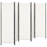 Raumteiler 5-teilig NARNI Weiss 267 cm 170 cm
