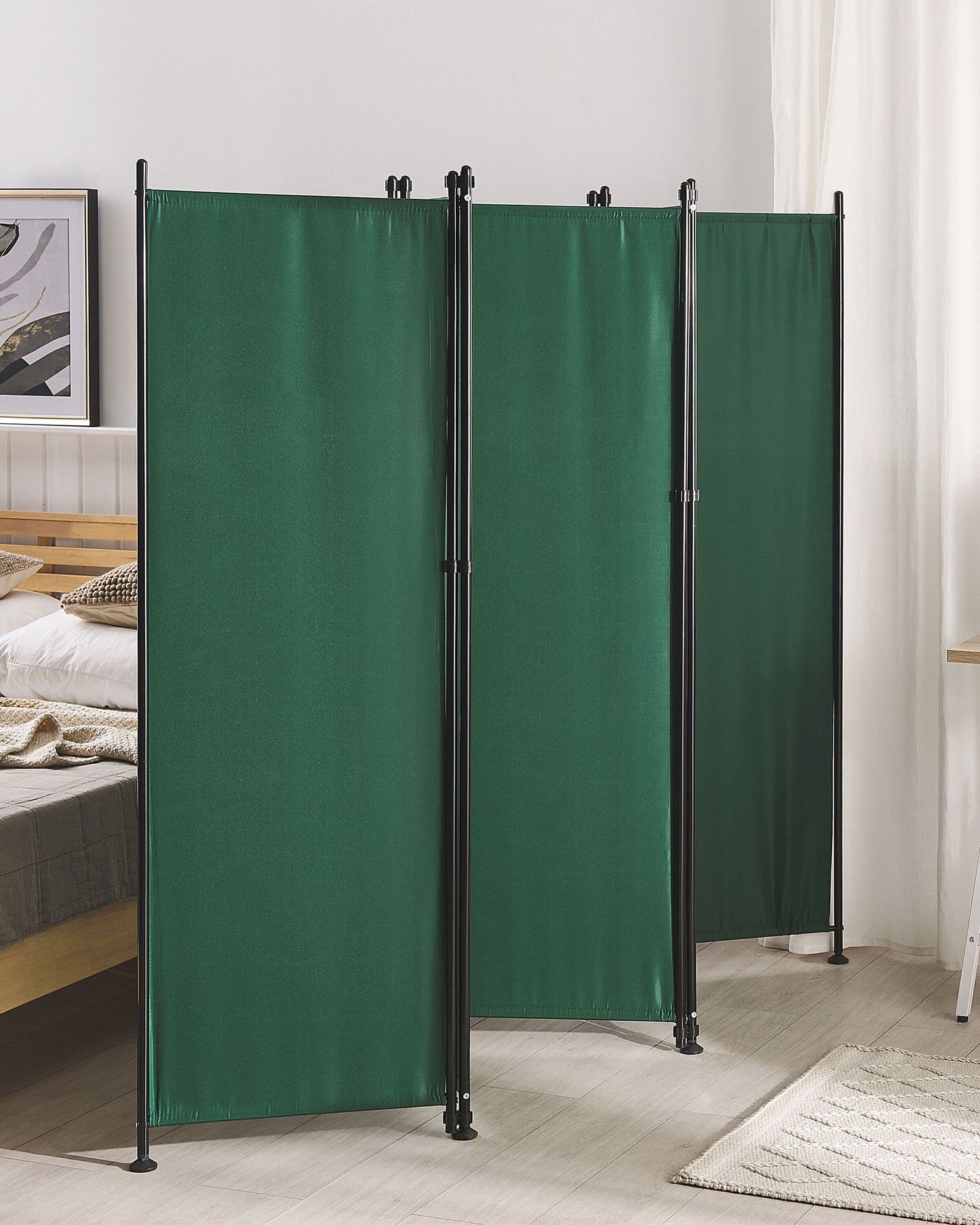 Raumteiler 5-teilig NARNI Grün 267 cm 170 cm