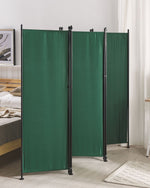 Raumteiler 5-teilig NARNI Grün 267 cm 170 cm
