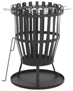 Grill-Feuerstelle PULO Metall Schwarz