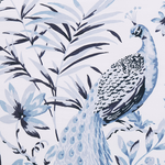 Bettwäsche-Set BALLARD Baumwollsatin 155 x 220 cm Blau