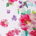 Bettwäsche-Set LARYNHILL Baumwollsatin 135 x 200 cm Rosa