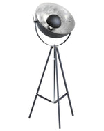 Stehlampe THAMES Metall Schwarz