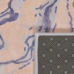 Teppich beige-grau 80 x 150 cm Kurzflor GEBZE