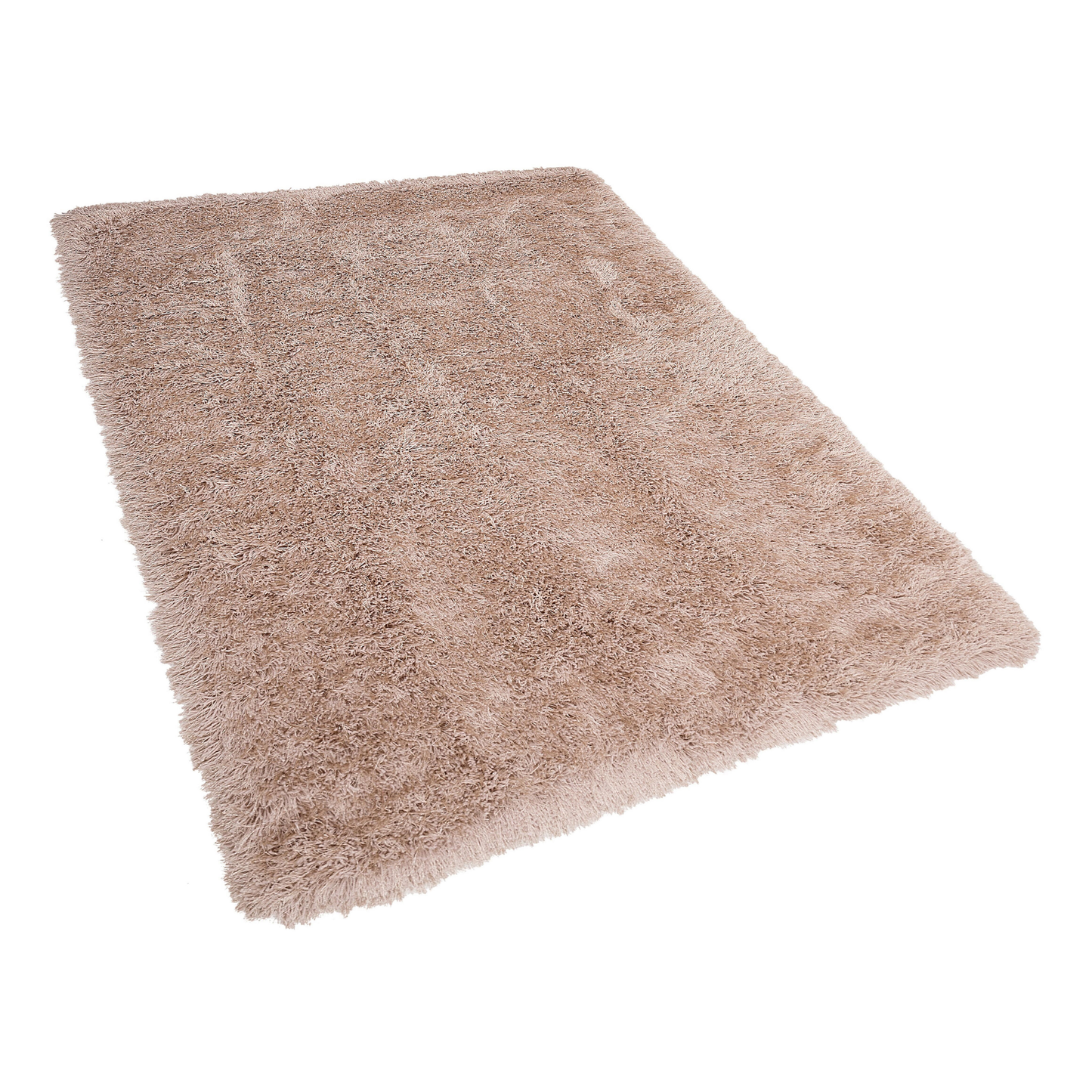 Teppich beige 140 x 200 cm Shaggy CIDE