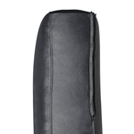 3-Sitzer Sofa Samtstoff dunkelgrau ARVIKA