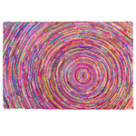 Teppich bunt 140 x 200 cm Shaggy MALATYA