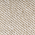 Teppich beige 140 x 200 cm Streifenmuster Kurzflor zweiseitig ALADAG