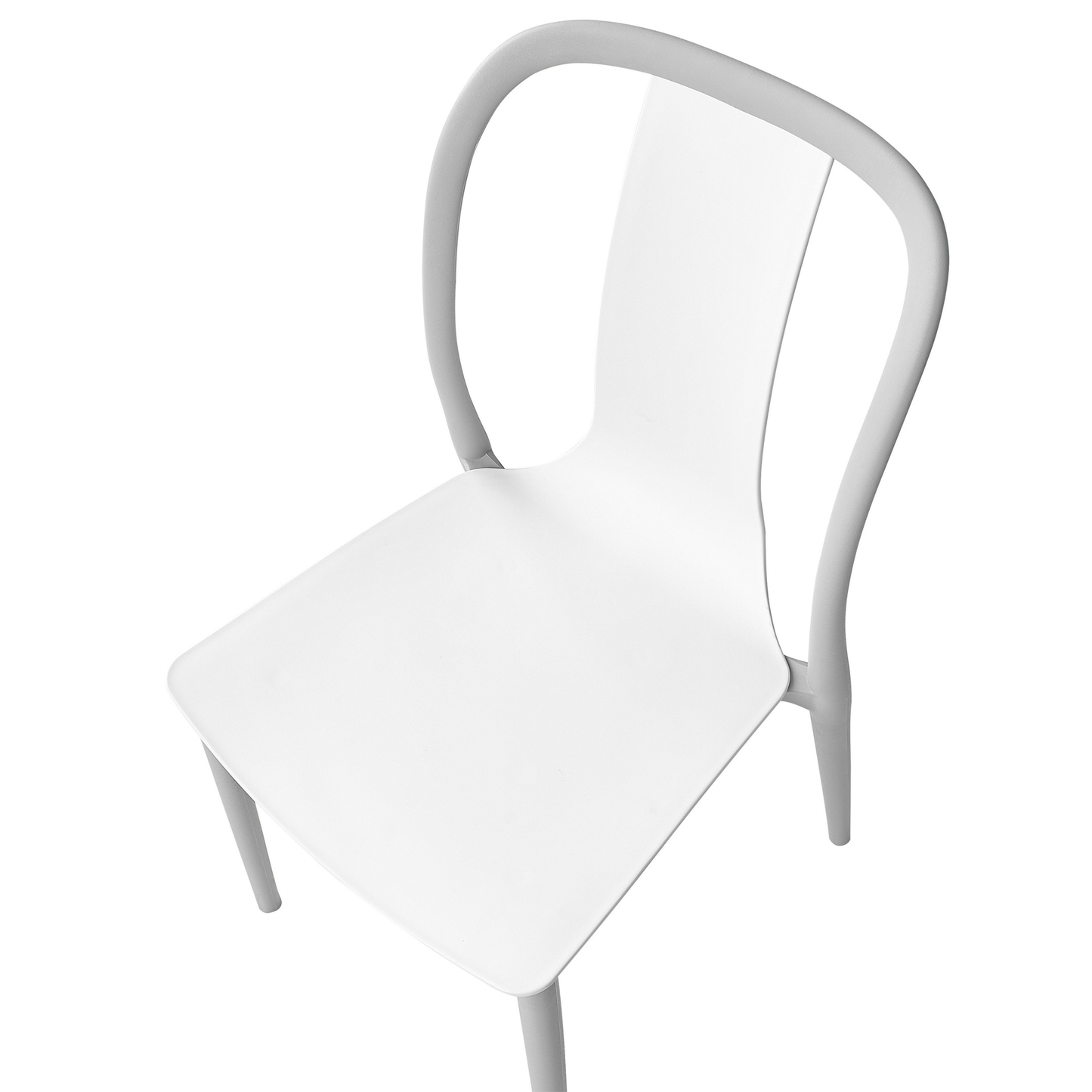 Gartenstuhl 4er Set SPEZIA Weiss