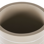 Blumentopf mit Beinen MILINA Keramik 30 cm Beige