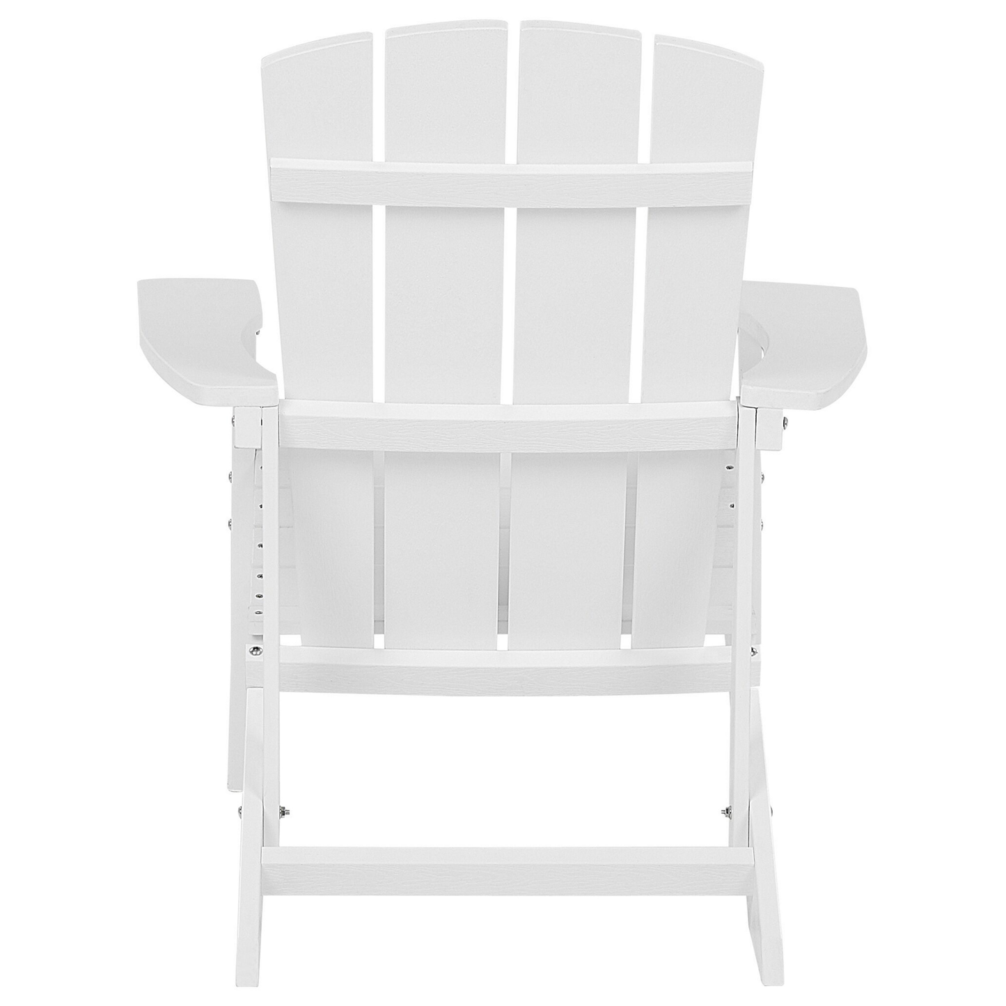 Gartenstuhl ADIRONDACK mit Fussstütze Weiss