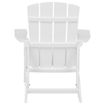Gartenstuhl ADIRONDACK mit Fussstütze Weiss