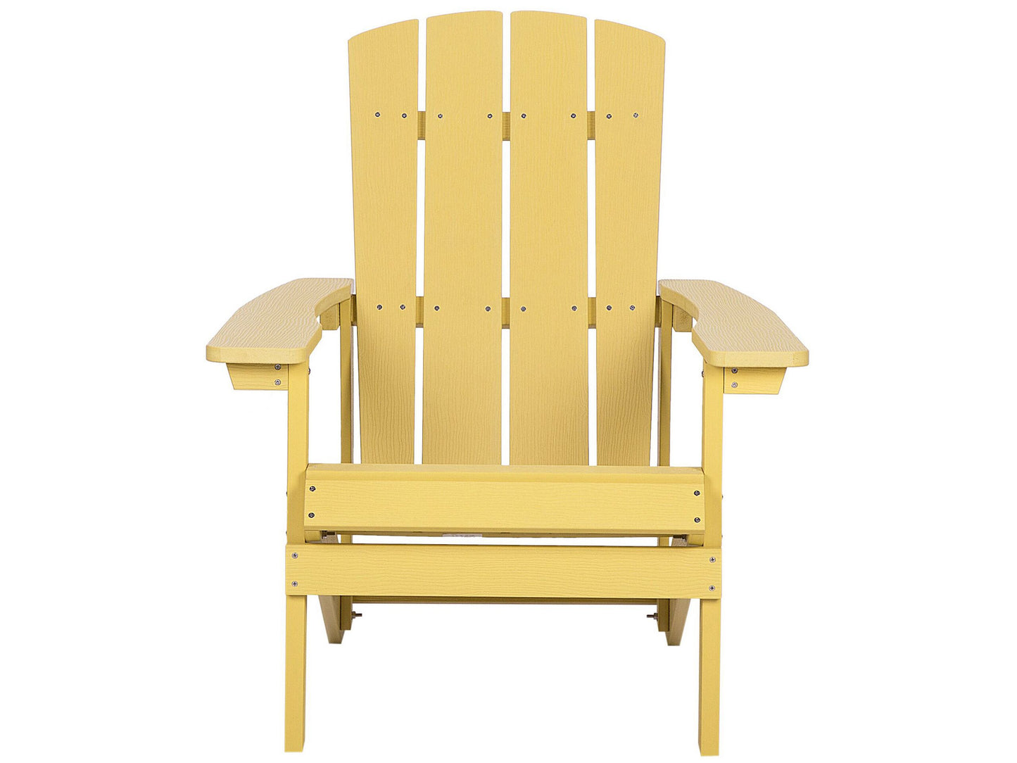 Gartenstuhl ADIRONDACK mit Fussstütze Gelb