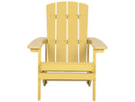 Gartenstuhl ADIRONDACK mit Fussstütze Gelb