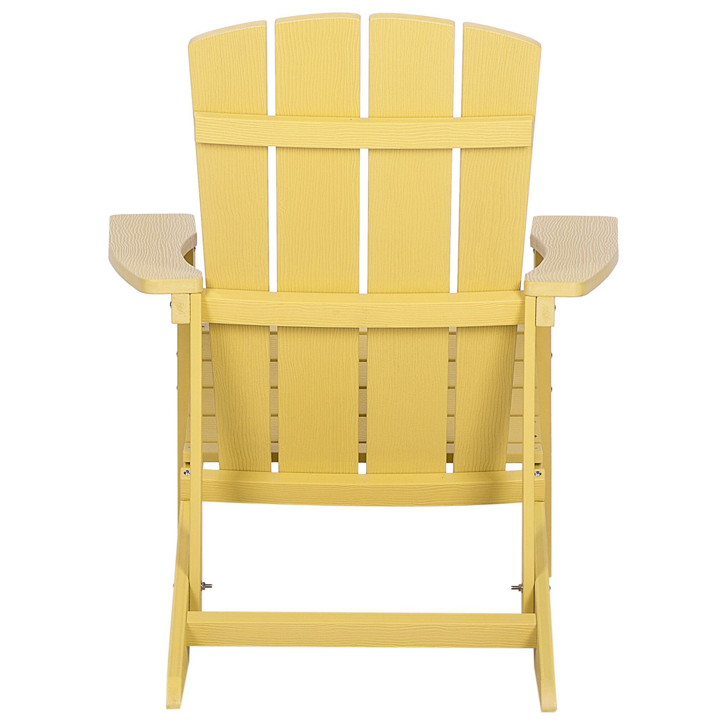 Gartenstuhl ADIRONDACK mit Fussstütze Gelb