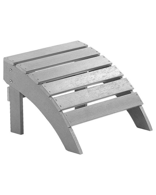 Garden Fusshocker ADIRONDACK Hellgrau