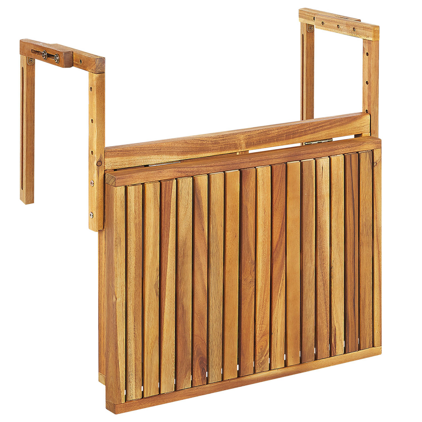 Balkontisch UDINE 70 cm 69 cm Akazienholz Braun