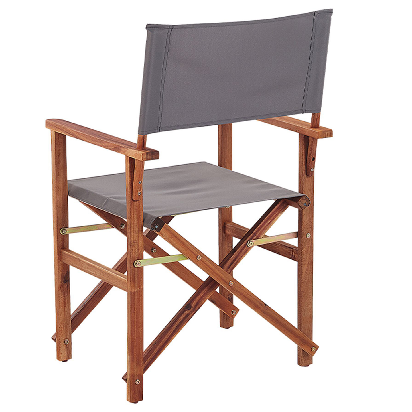 Gartenstuhl 2er Set CINE Akazienholz Grau