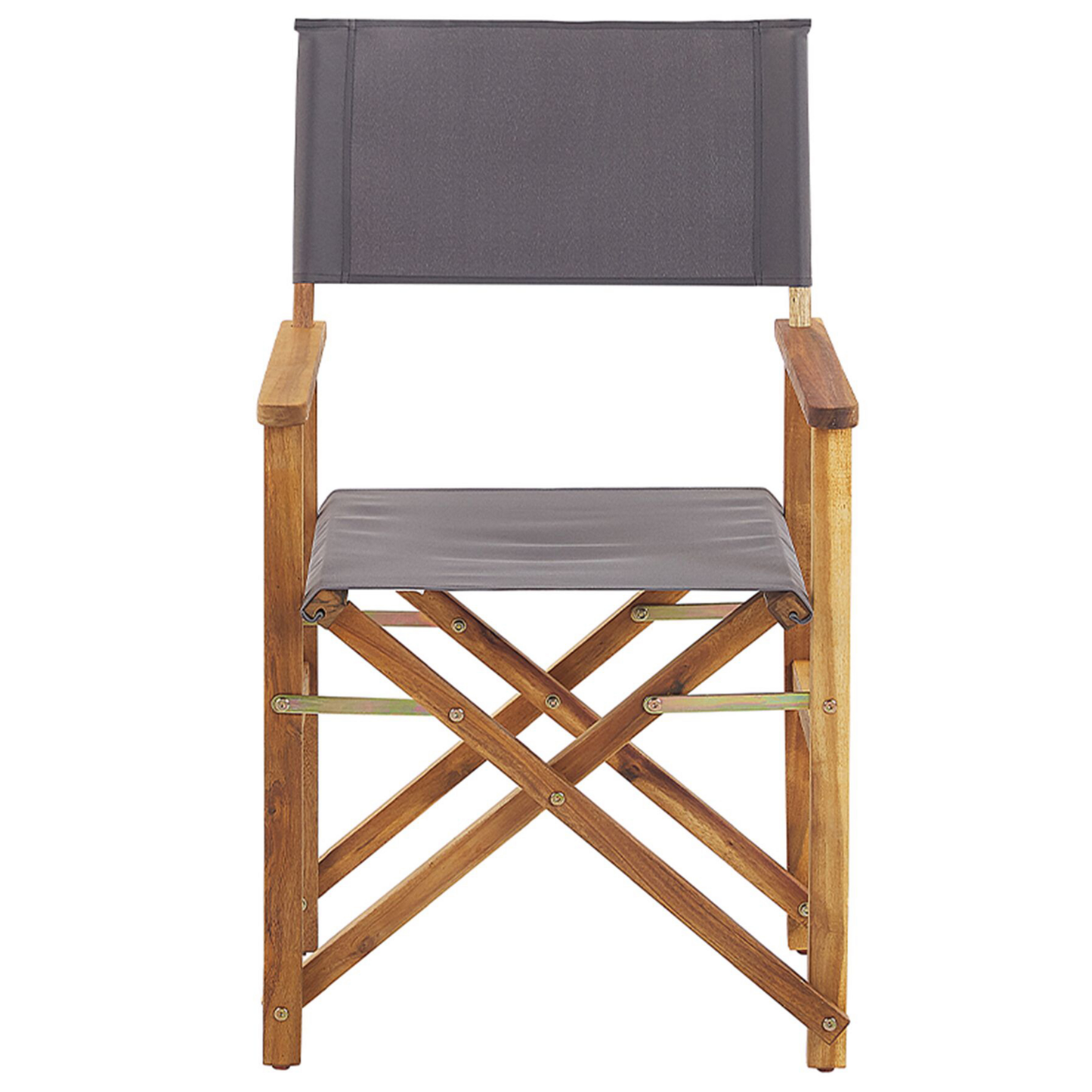 Gartenstuhl 2er Set CINE Akazienholz Grau