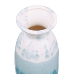 Blumenvase CHALCIS Steinzeug 25 cm Blau