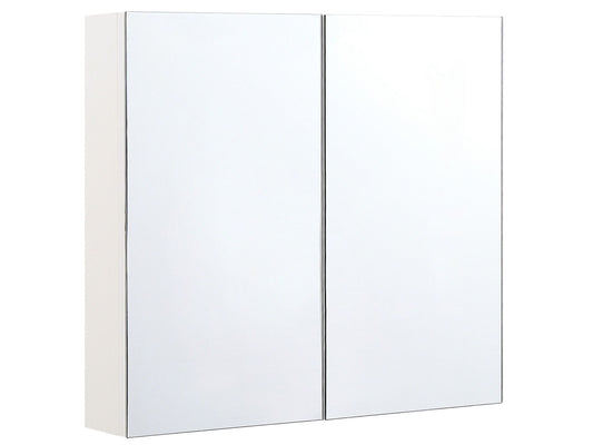 Bad-Spiegelschrank NAVARRA 80 cm 70 cm Weiss