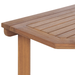 Balkontisch TREIA 110 cm 47 cm Akazienholz Braun