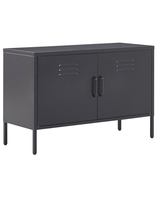 Büroschrank URIA Metall Schwarz