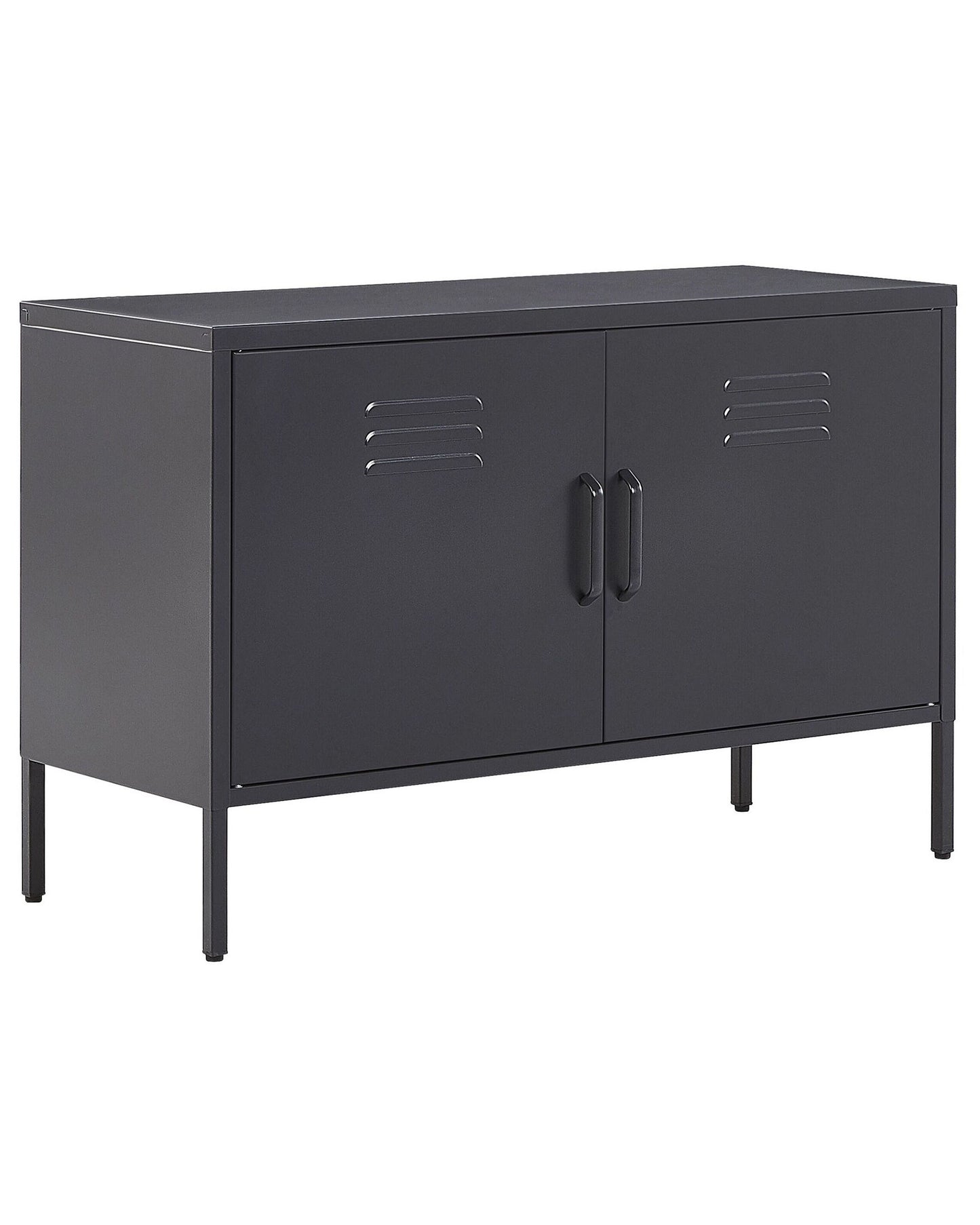 Büroschrank URIA Metall Schwarz