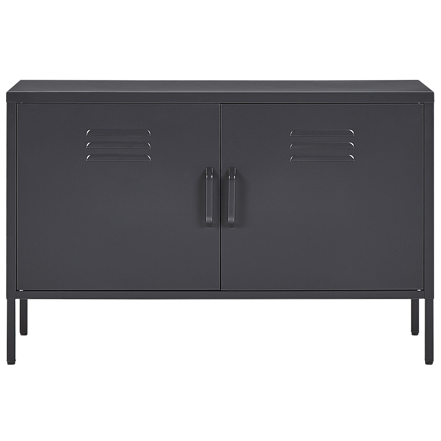 Büroschrank URIA Metall Schwarz