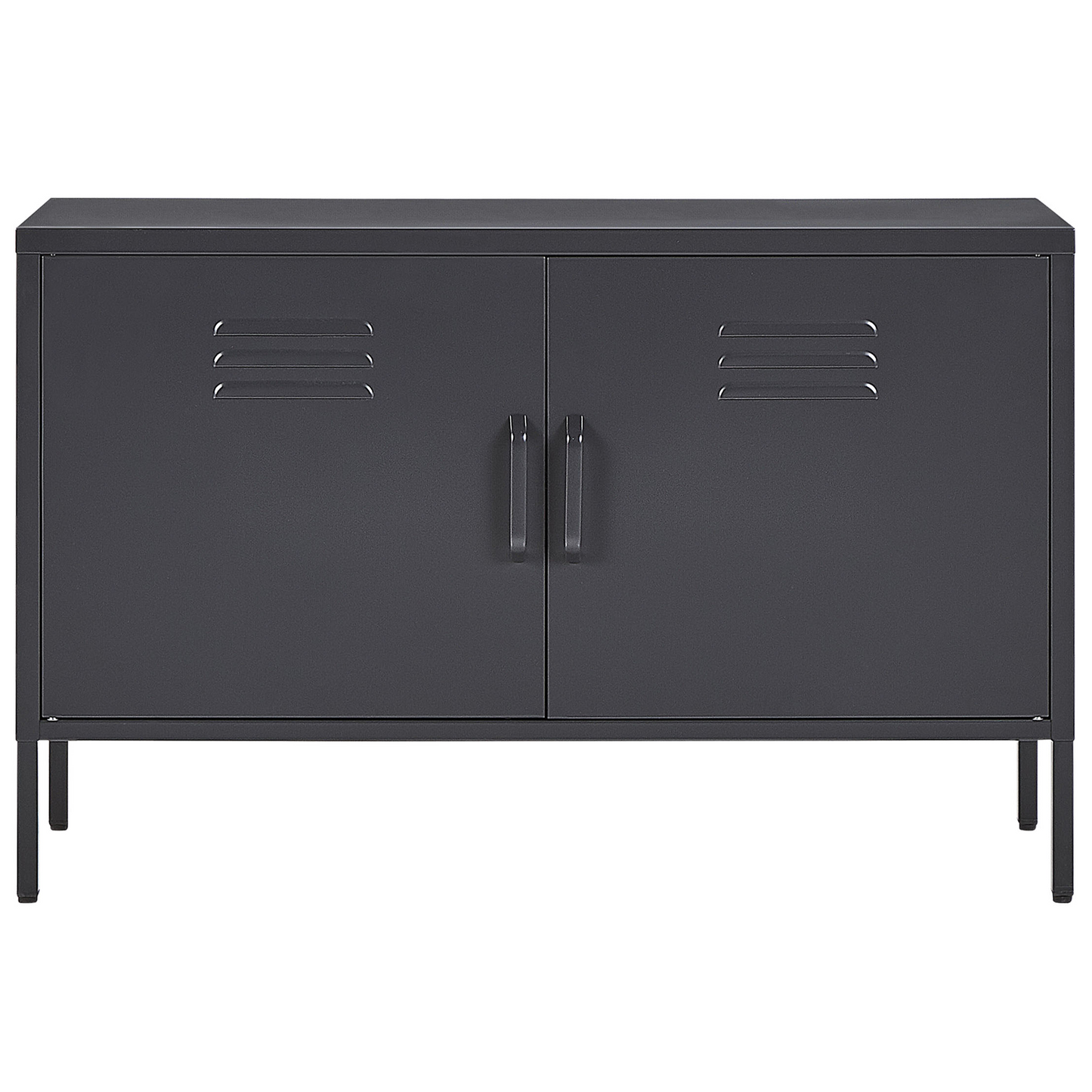 Büroschrank URIA Metall Schwarz