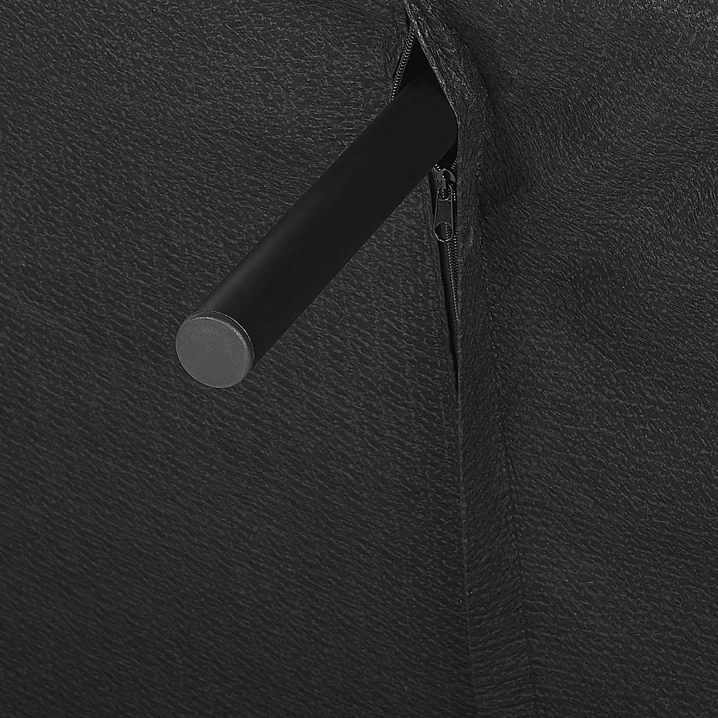 3-Sitzer Schlafsofa Stoff grau / heller Holzfarbton TJORN