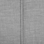 Wasserbett Stoff NANTES 140 x 200 cm Hellgrau