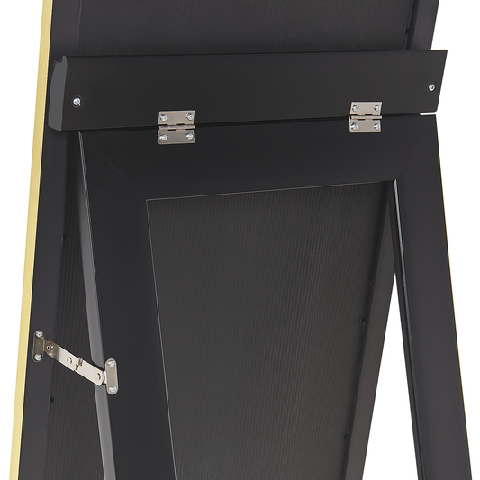 Standspiegel BRECEY 140 cm Gold