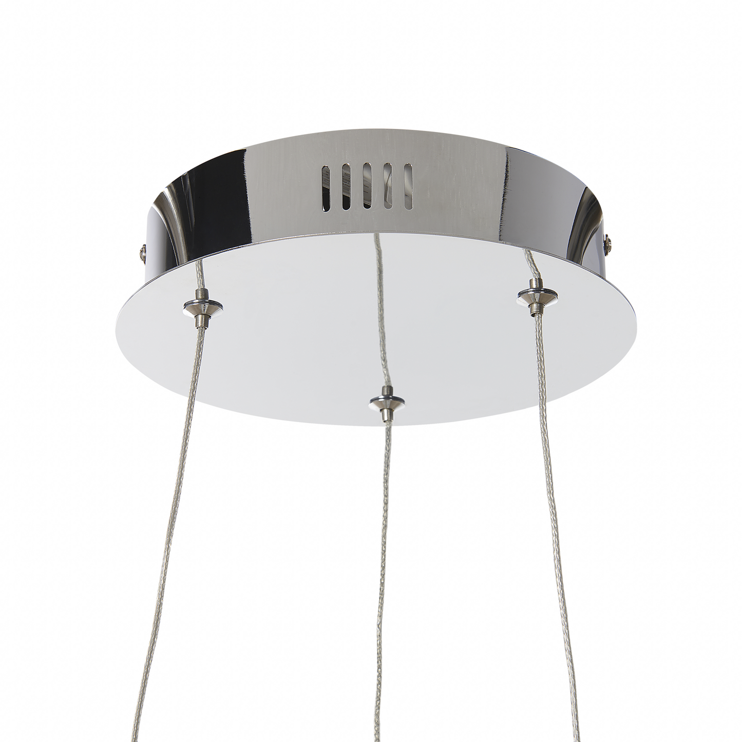 LED Hängelampe JORDAN Metall Silber