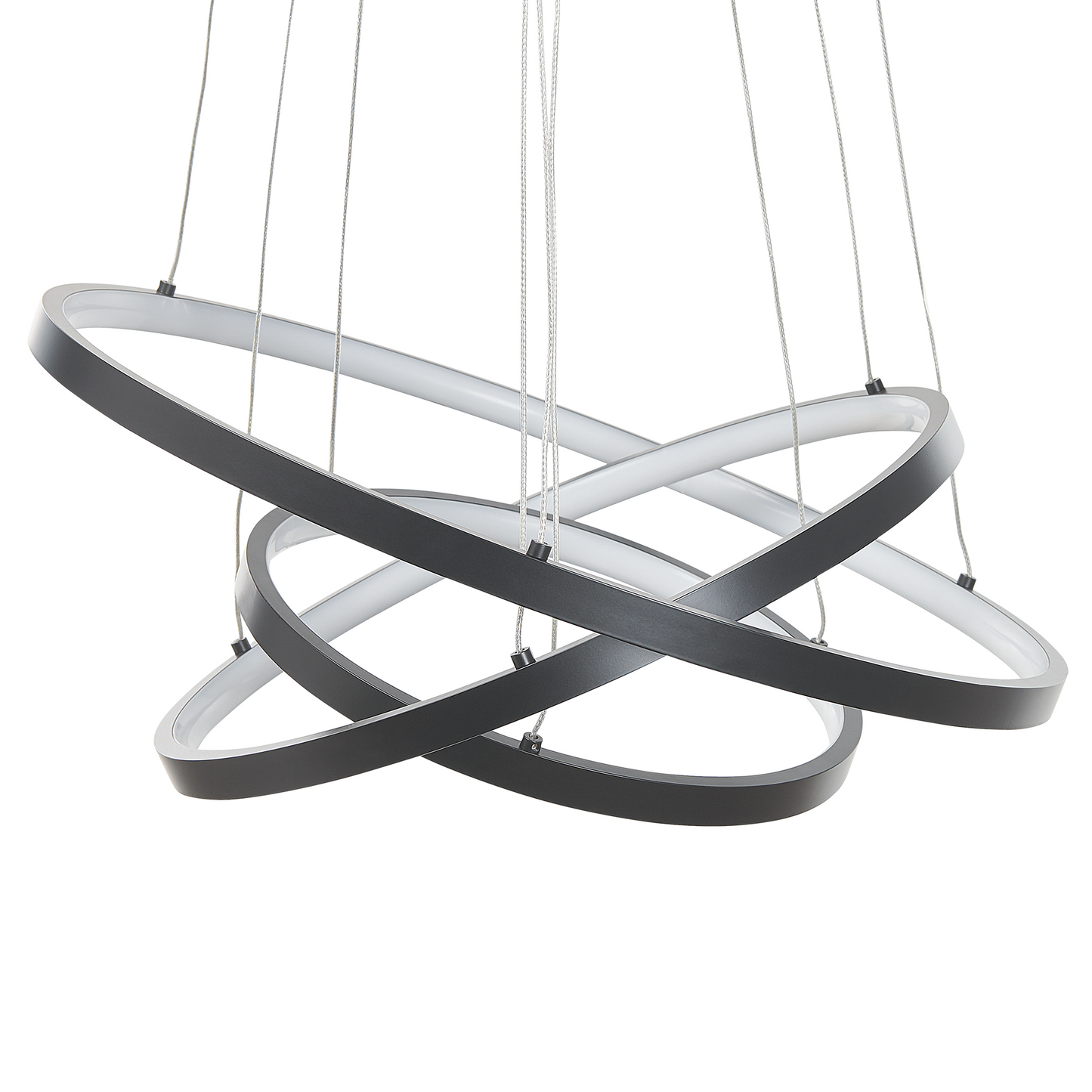 LED Hängelampe ATREK Metall Schwarz