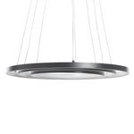 LED Hängelampe ATREK Metall Schwarz