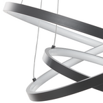 LED Hängelampe ATREK Metall Schwarz