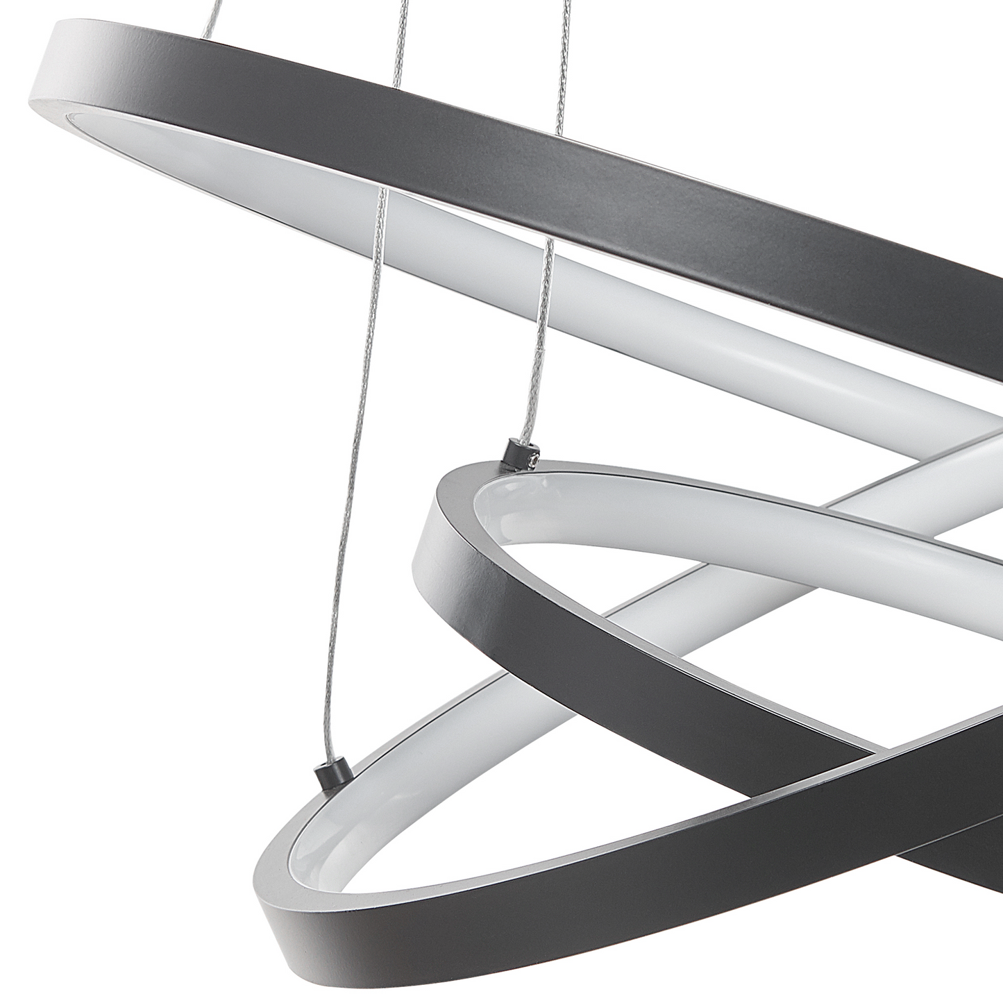 LED Hängelampe ATREK Metall Schwarz