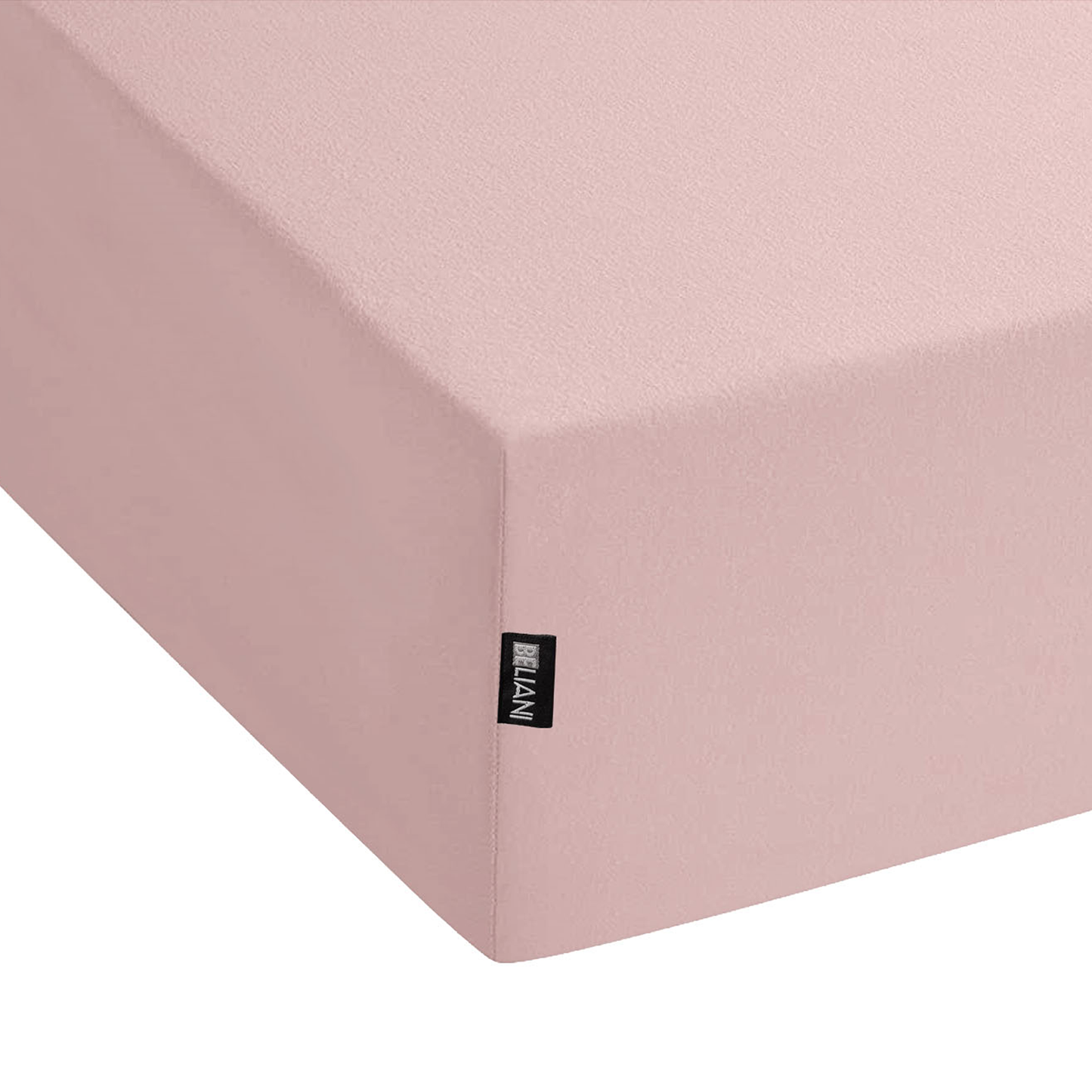 Spannbettlaken HOFUF Baumwolle 180 x 200 cm Rosa