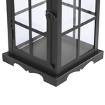 Laterne CLARA Metall 52 cm Schwarz