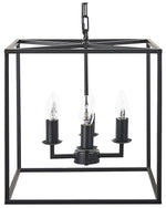 Deckenlampe WANCHET Metall Schwarz