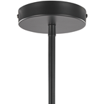 Deckenlampe ADAWRO Metall Schwarz / Weiss