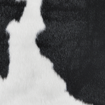 Kunstfell-Teppich Kuh schwarz / weiss 130 x 170 cm BOGONG
