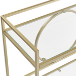 Servierwagen KERRY Metall Gold
