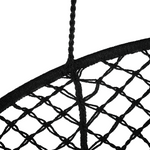 Hängesessel GABELLA Baumwolle Schwarz