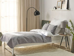Tagesdecke mit Kissen ALAMUT 140 x 210 cm Grau