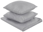 Tagesdecke mit Kissen ALAMUT 140 x 210 cm Grau