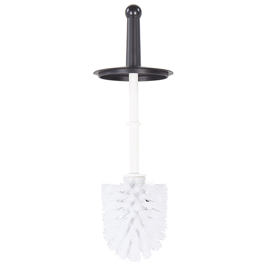 Halter für Toilettenpapier und Bürste SOACHA Metall Schwarz